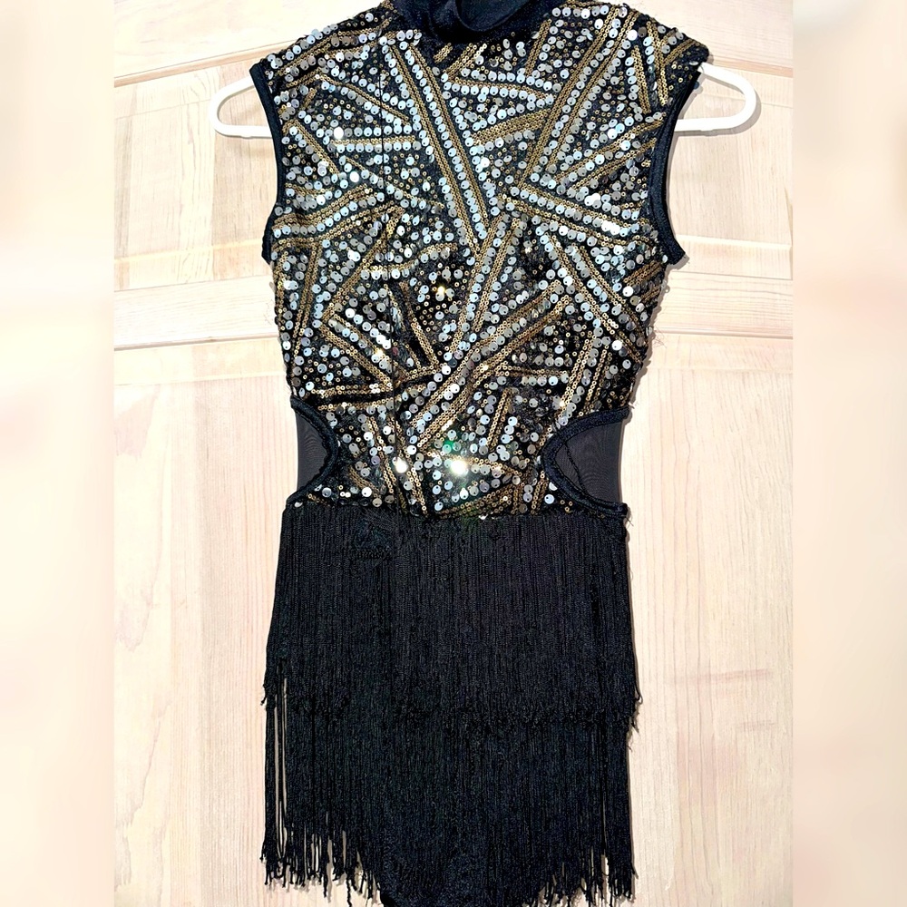 Fridge sequins leotard